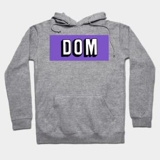 Dom (purple) Hoodie